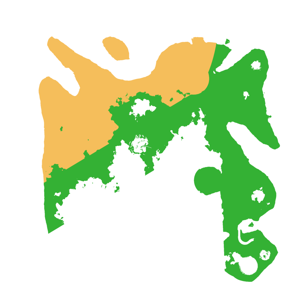 Biome Rust Map: Procedural Map, Size: 3000, Seed: 1110353024