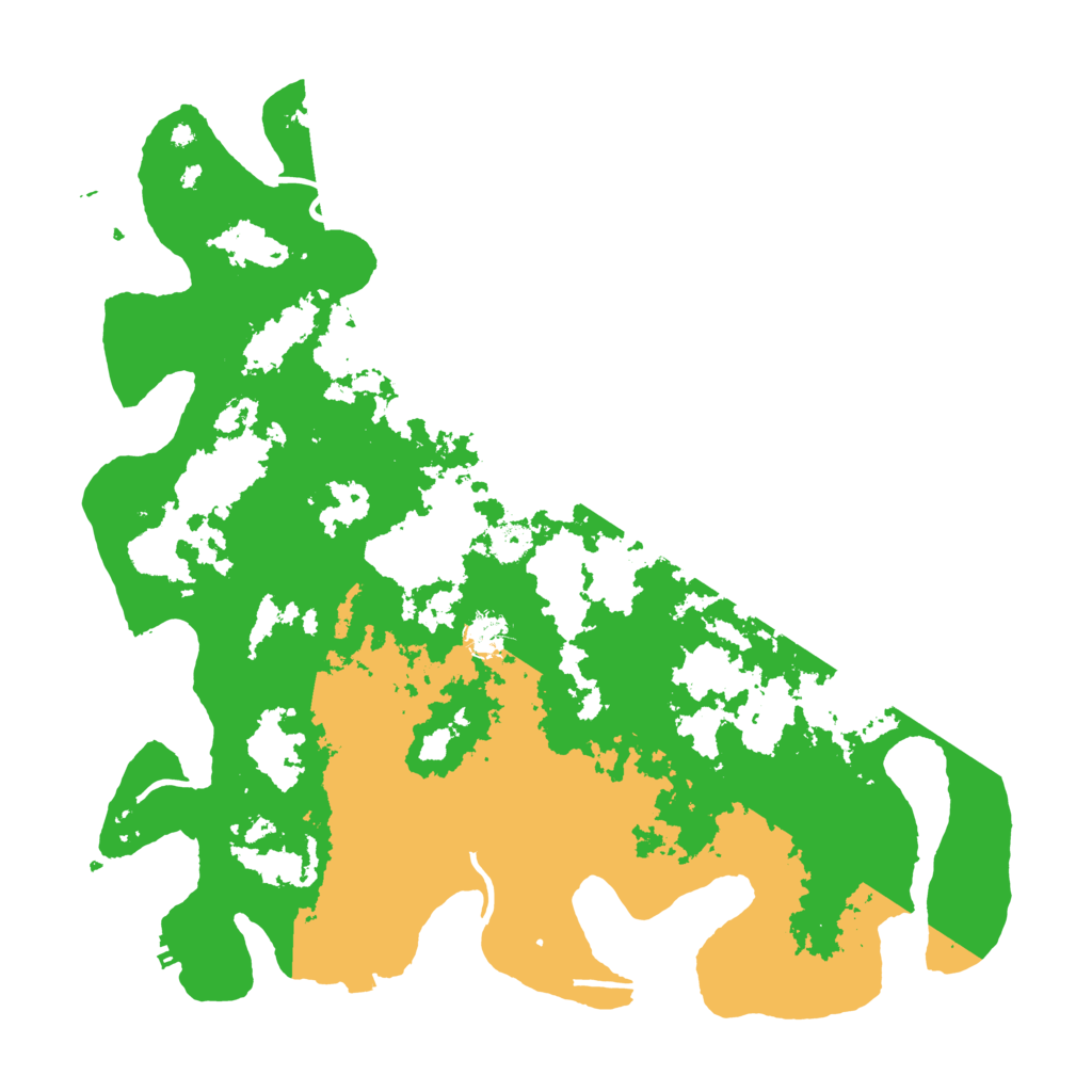 Biome Rust Map: Procedural Map, Size: 4500, Seed: 216369761
