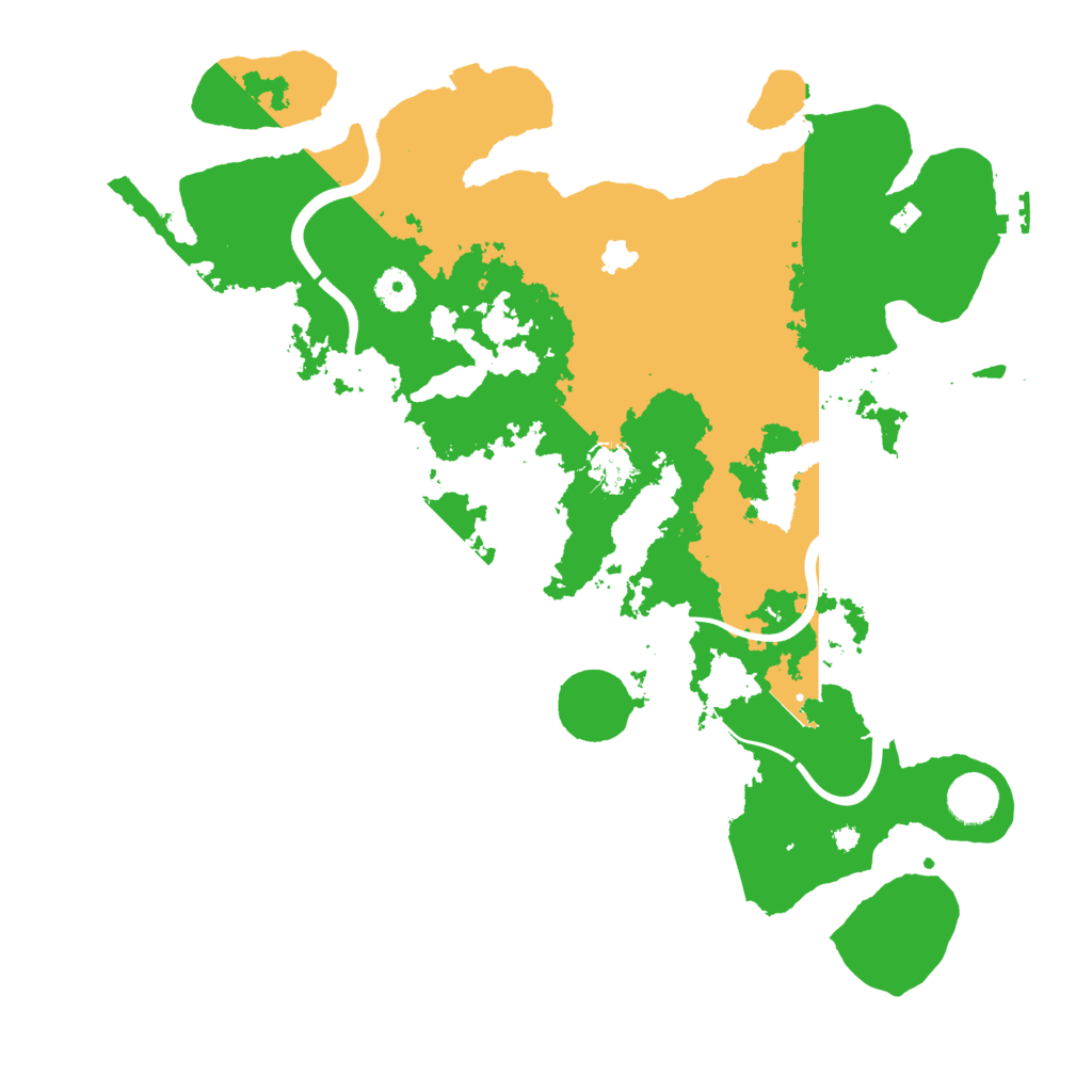 Biome Rust Map: Procedural Map, Size: 4000, Seed: 10672159