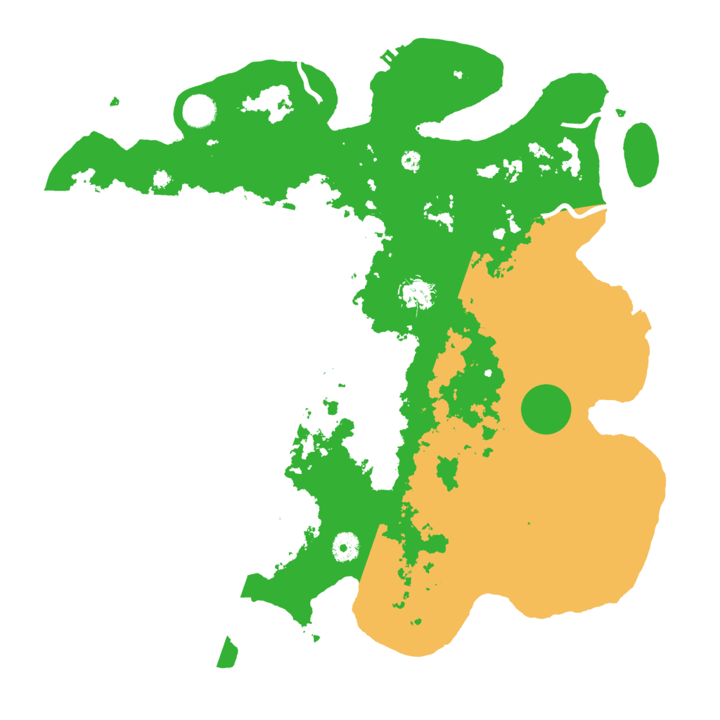 Biome Rust Map: Procedural Map, Size: 3800, Seed: 4479564