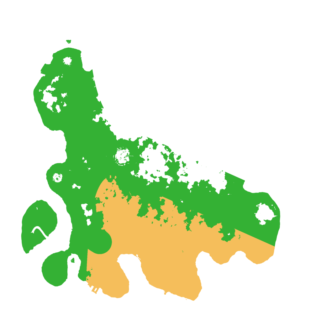 Biome Rust Map: Procedural Map, Size: 3500, Seed: 1060116647