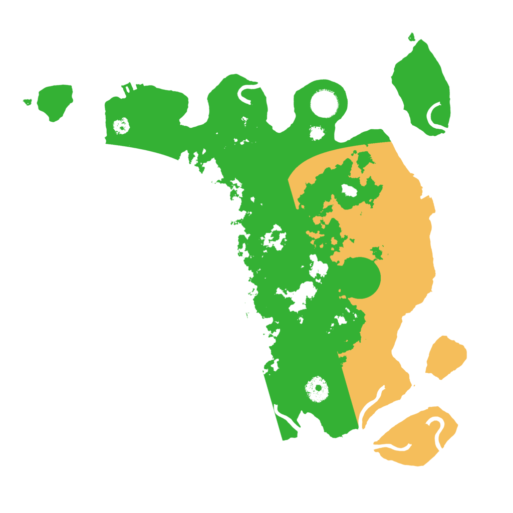 Biome Rust Map: Procedural Map, Size: 3250, Seed: 217955648