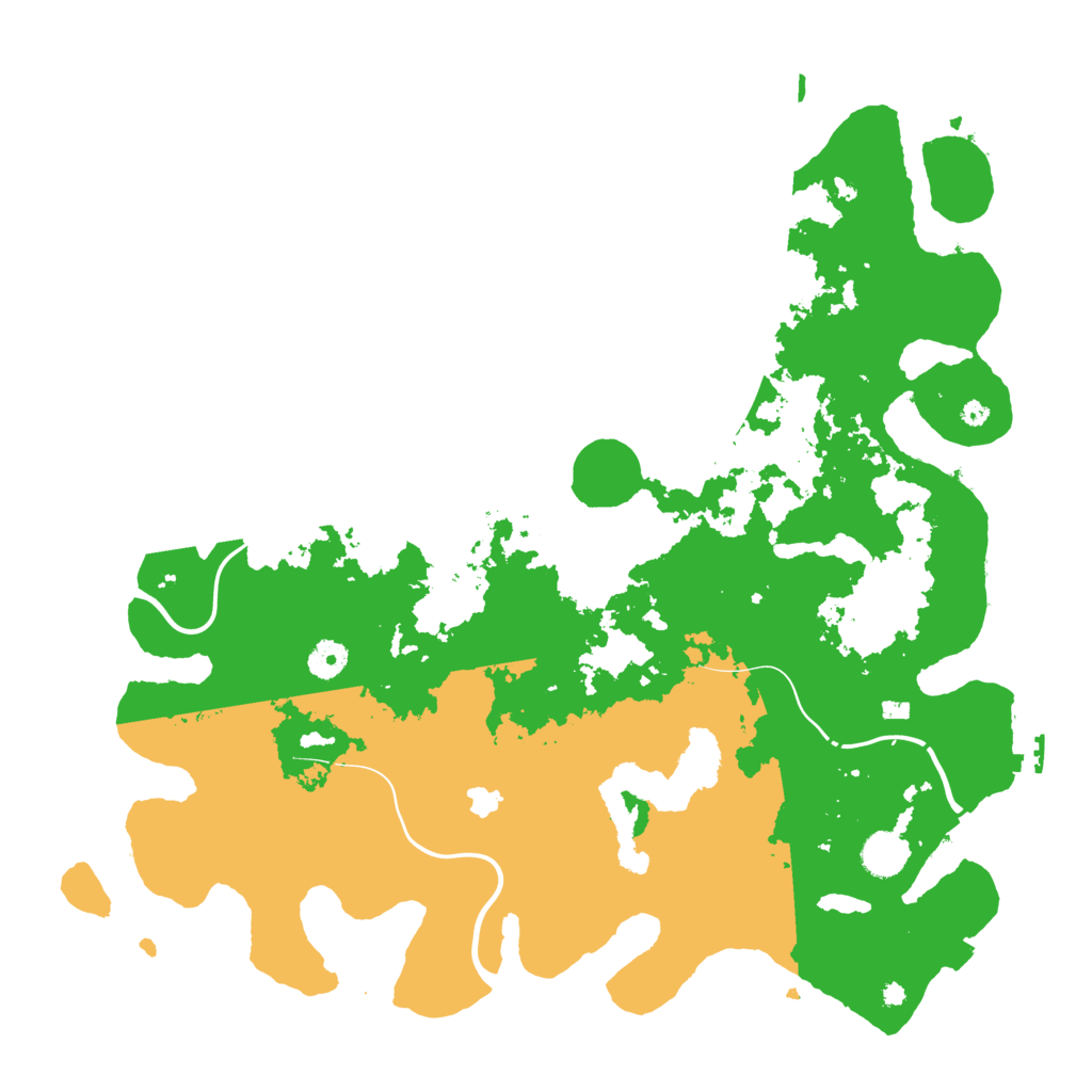 Biome Rust Map: Procedural Map, Size: 4250, Seed: 2546978