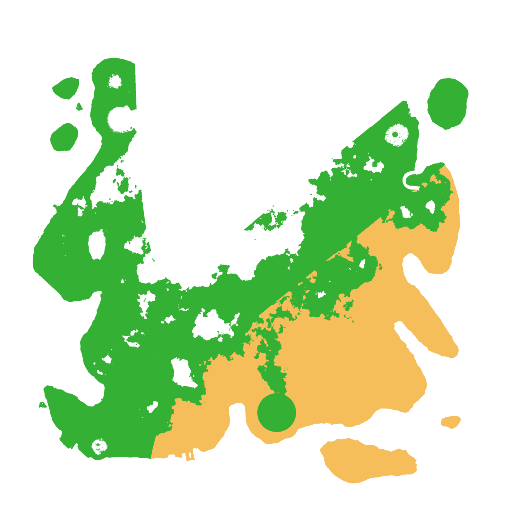 Biome Rust Map: Procedural Map, Size: 3500, Seed: 292046819