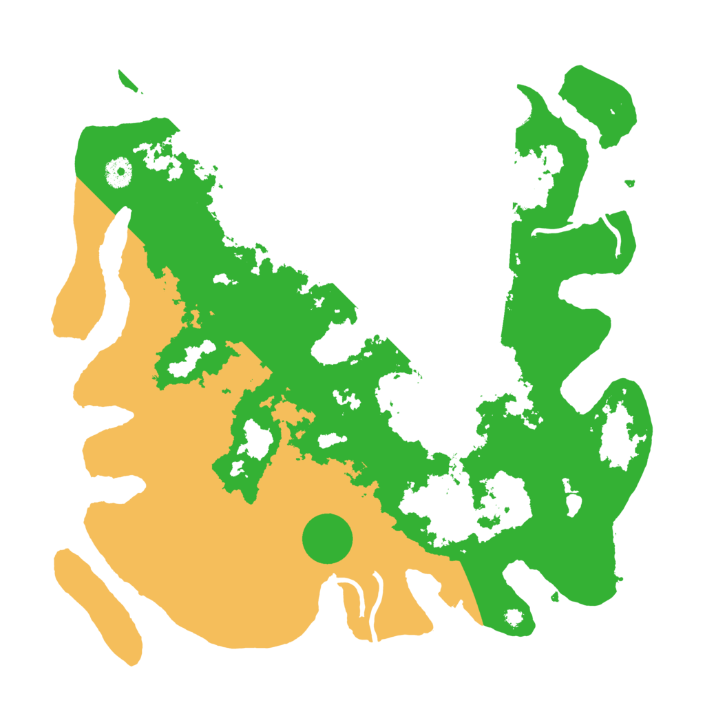 Biome Rust Map: Procedural Map, Size: 3700, Seed: 1477350715