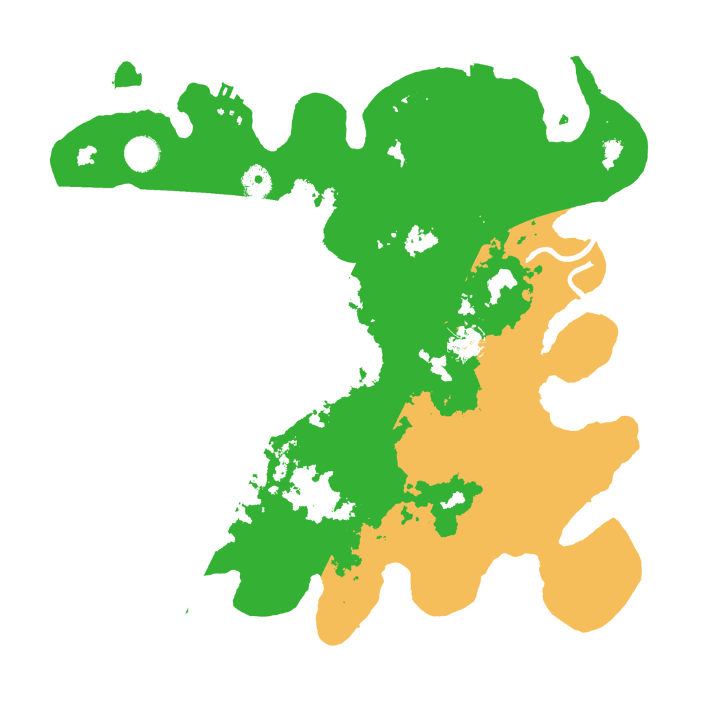 Biome Rust Map: Procedural Map, Size: 3500, Seed: 2065793888