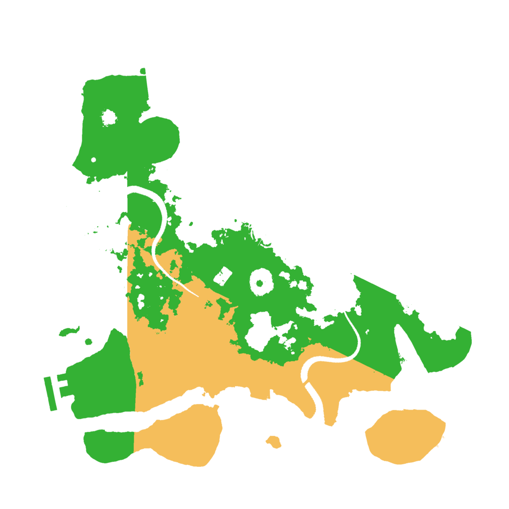 Biome Rust Map: Procedural Map, Size: 3000, Seed: 356353310