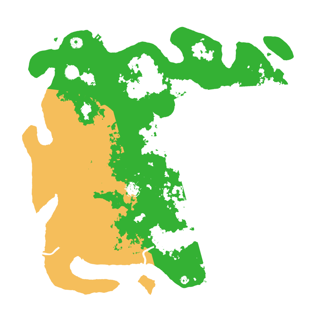 Biome Rust Map: Procedural Map, Size: 4000, Seed: 962