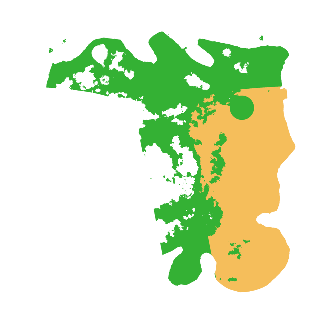 Biome Rust Map: Procedural Map, Size: 3500, Seed: 1495503367