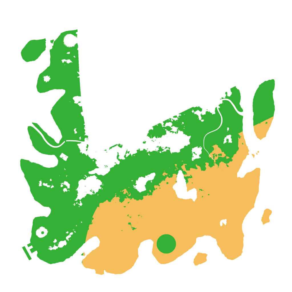 Biome Rust Map: Procedural Map, Size: 4000, Seed: 2369