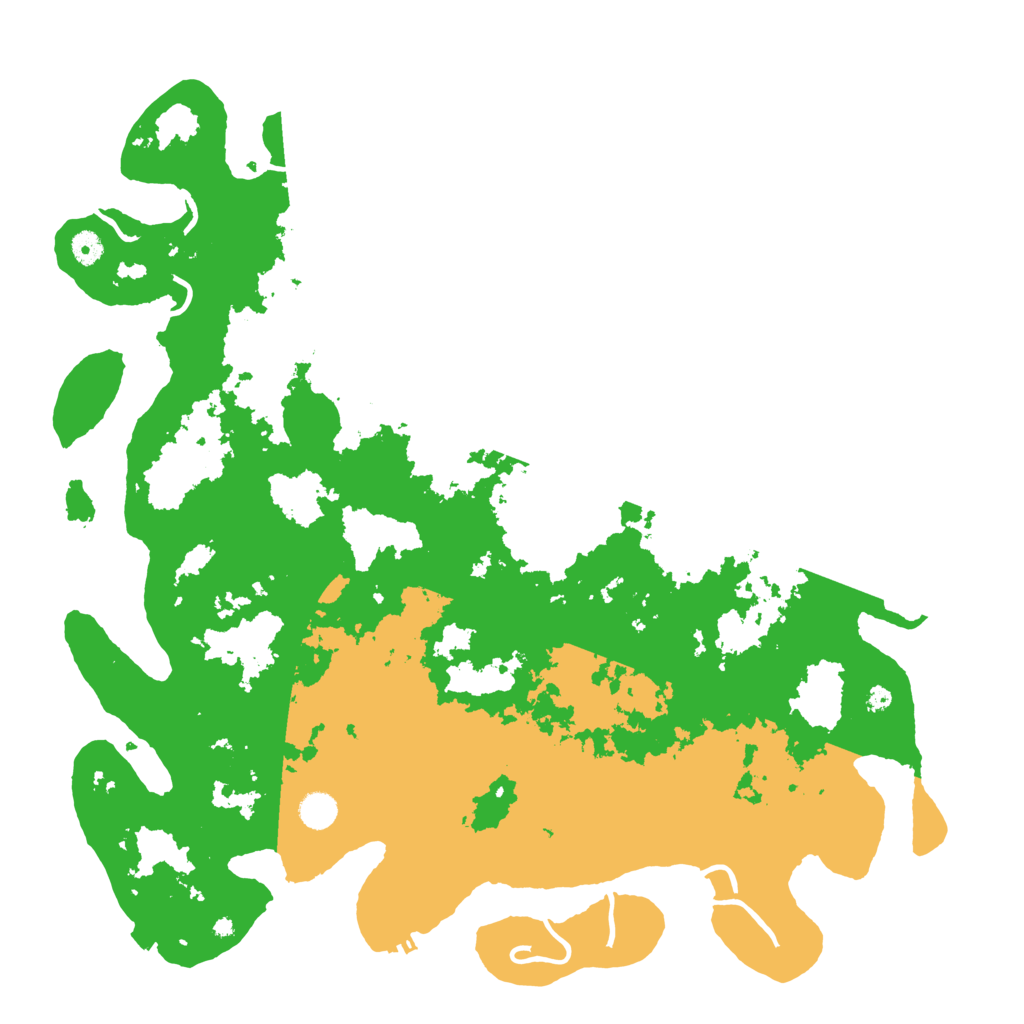 Biome Rust Map: Procedural Map, Size: 4800, Seed: 656723666