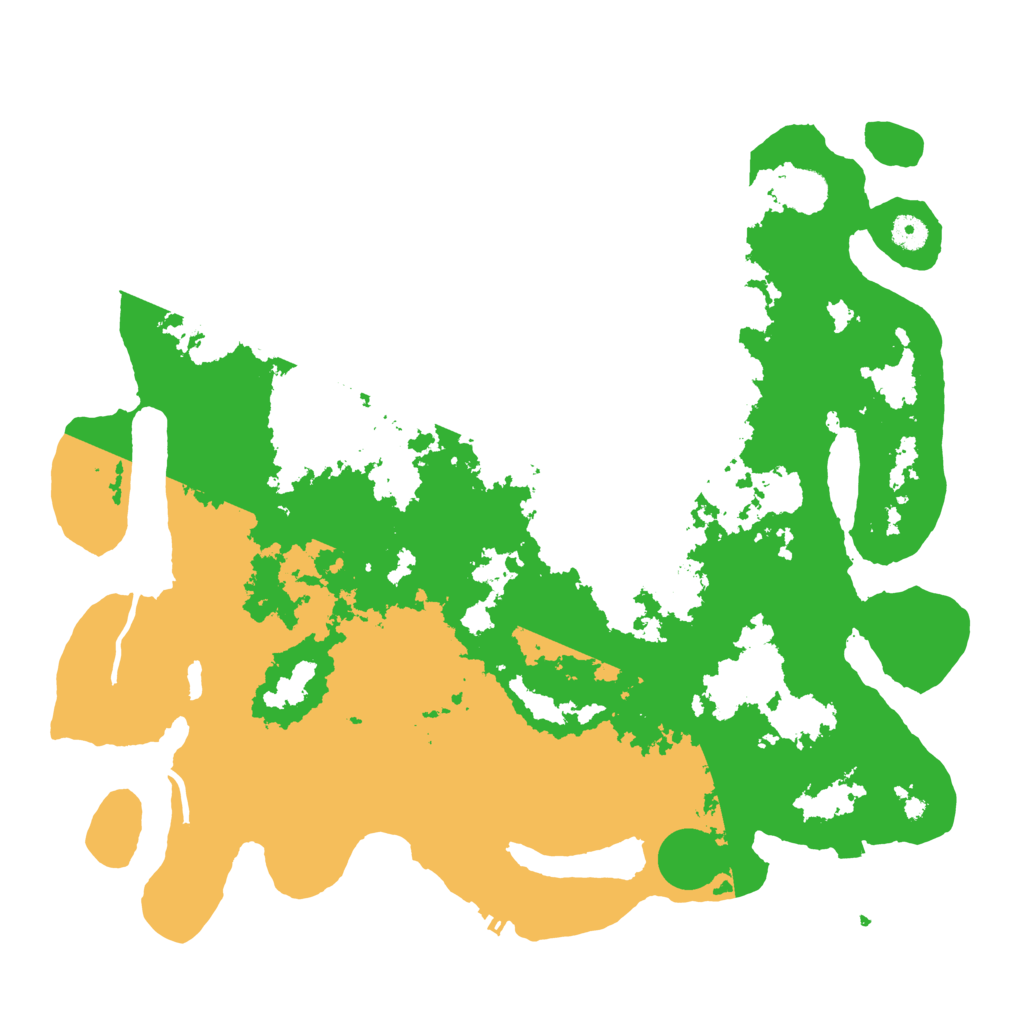 Biome Rust Map: Procedural Map, Size: 4400, Seed: 615351960