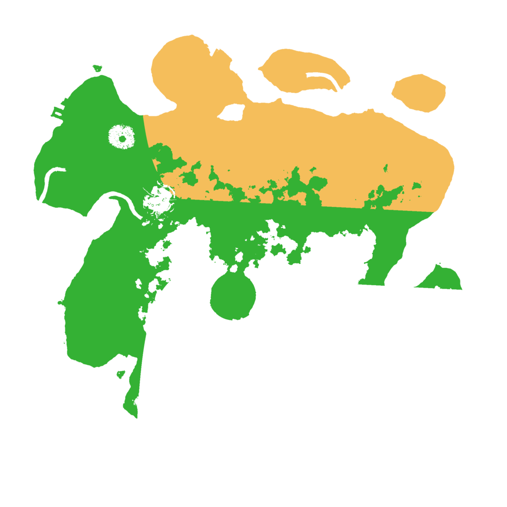 Biome Rust Map: Procedural Map, Size: 3000, Seed: 191197383