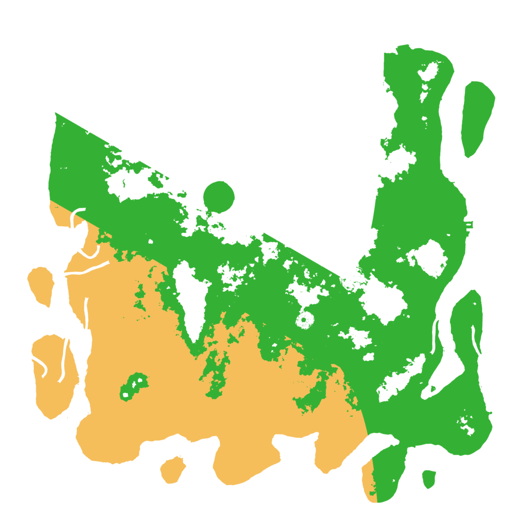 Biome Rust Map: Procedural Map, Size: 4500, Seed: 117987855