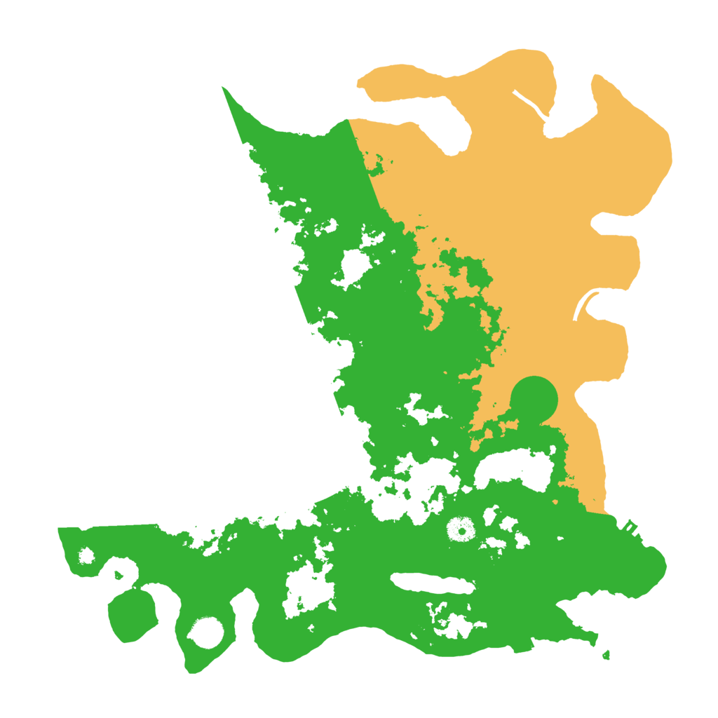Biome Rust Map: Procedural Map, Size: 4000, Seed: 15360