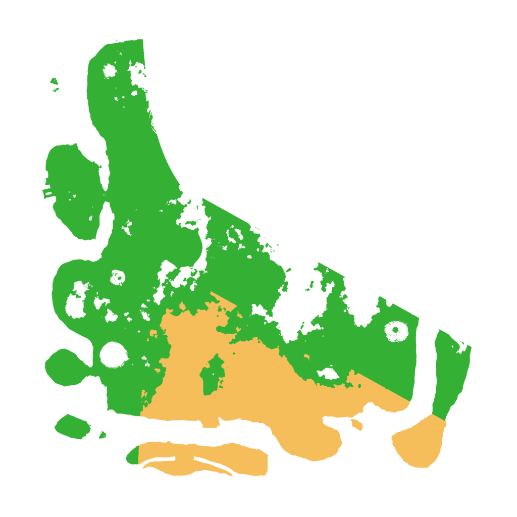 Biome Rust Map: Procedural Map, Size: 3500, Seed: 2051726464