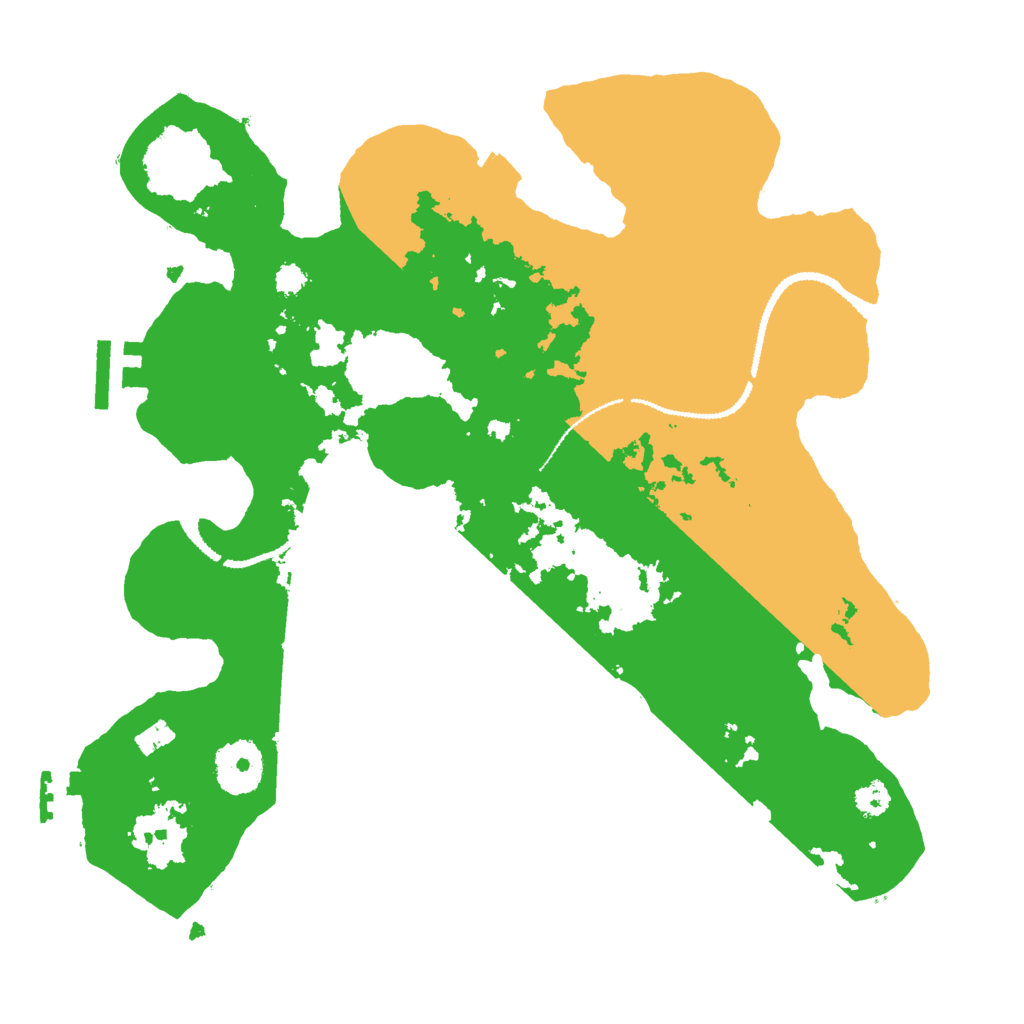 Biome Rust Map: Procedural Map, Size: 3000, Seed: 2072848199