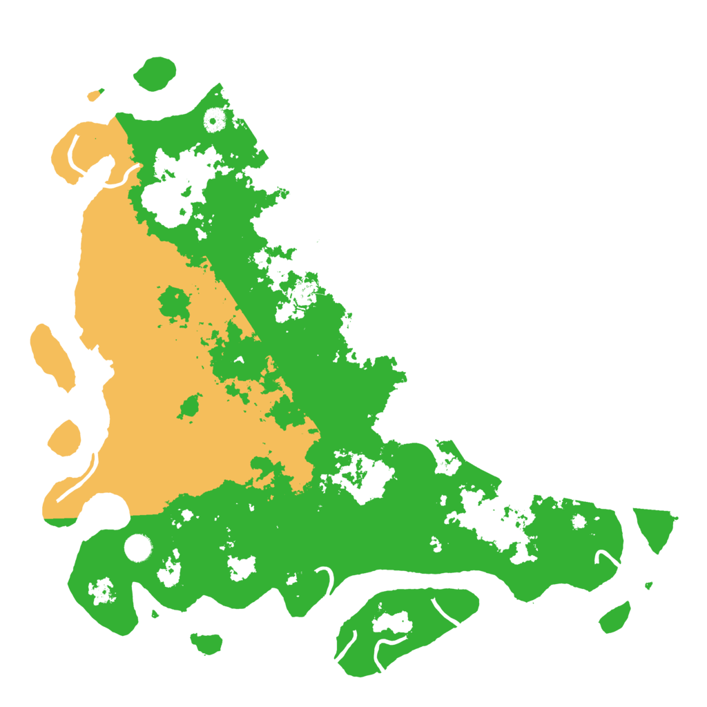 Biome Rust Map: Procedural Map, Size: 4500, Seed: 224193