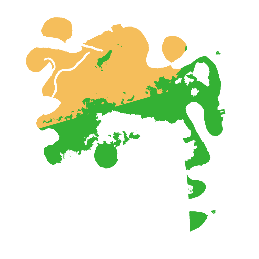 Biome Rust Map: Procedural Map, Size: 3000, Seed: 432471995