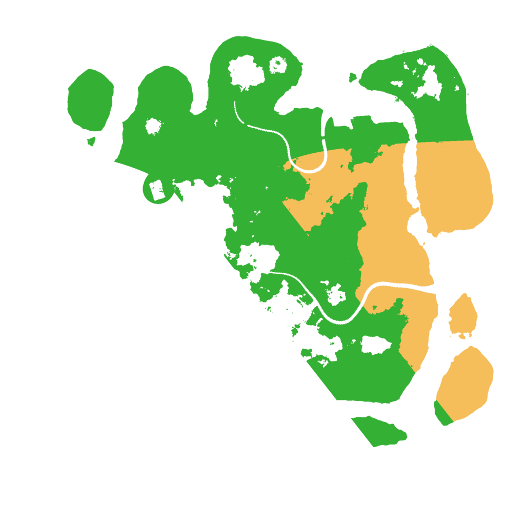 Biome Rust Map: Procedural Map, Size: 3000, Seed: 1302315408