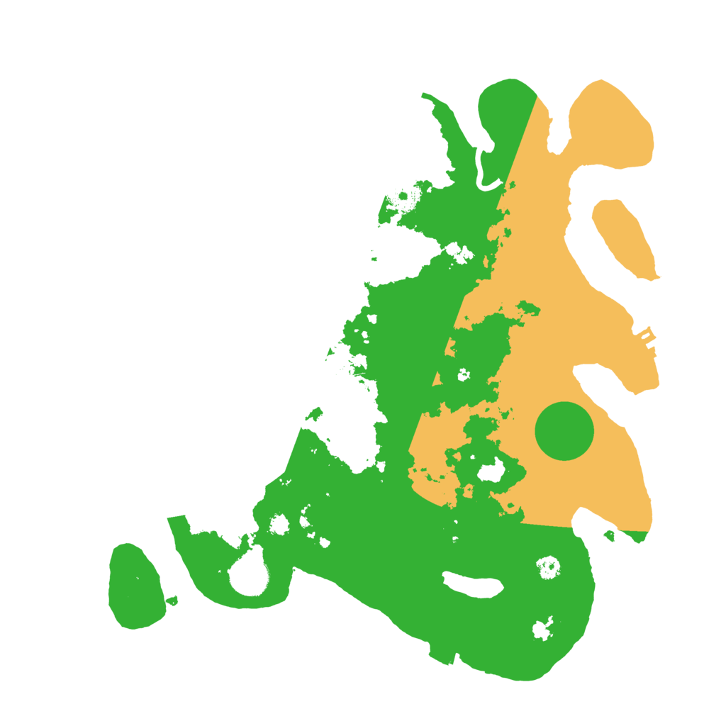 Biome Rust Map: Procedural Map, Size: 3250, Seed: 100306501