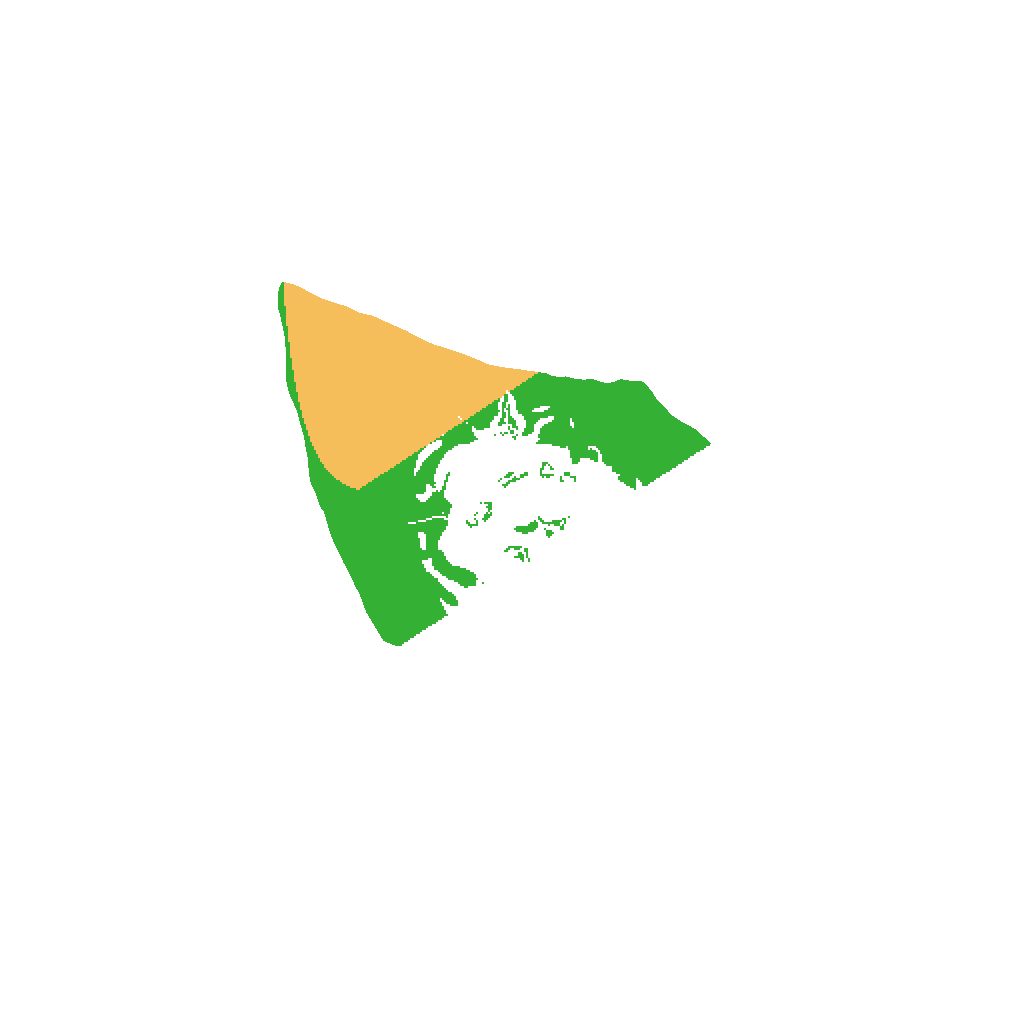 Biome Rust Map: Barren, Size: 1000, Seed: 41658