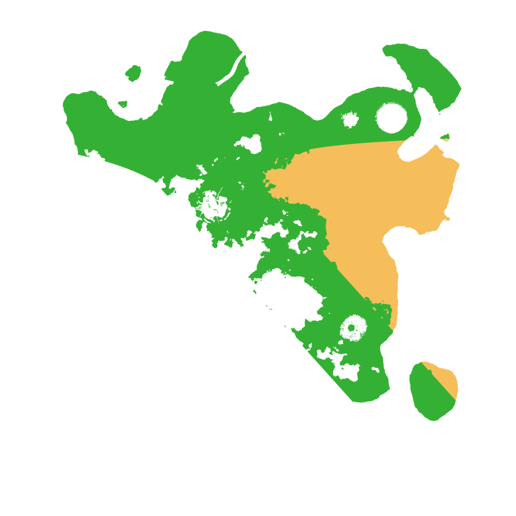 Biome Rust Map: Procedural Map, Size: 3000, Seed: 32373