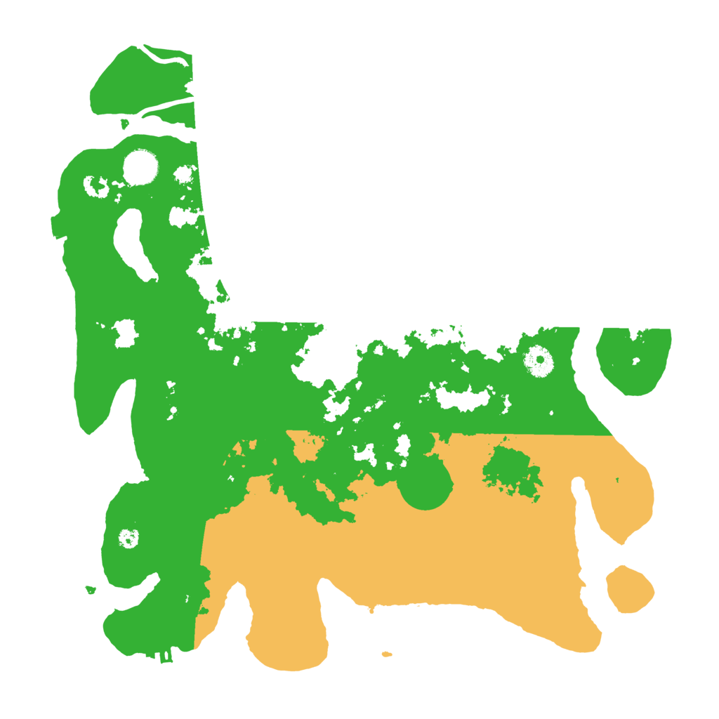 Biome Rust Map: Procedural Map, Size: 3650, Seed: 4101032