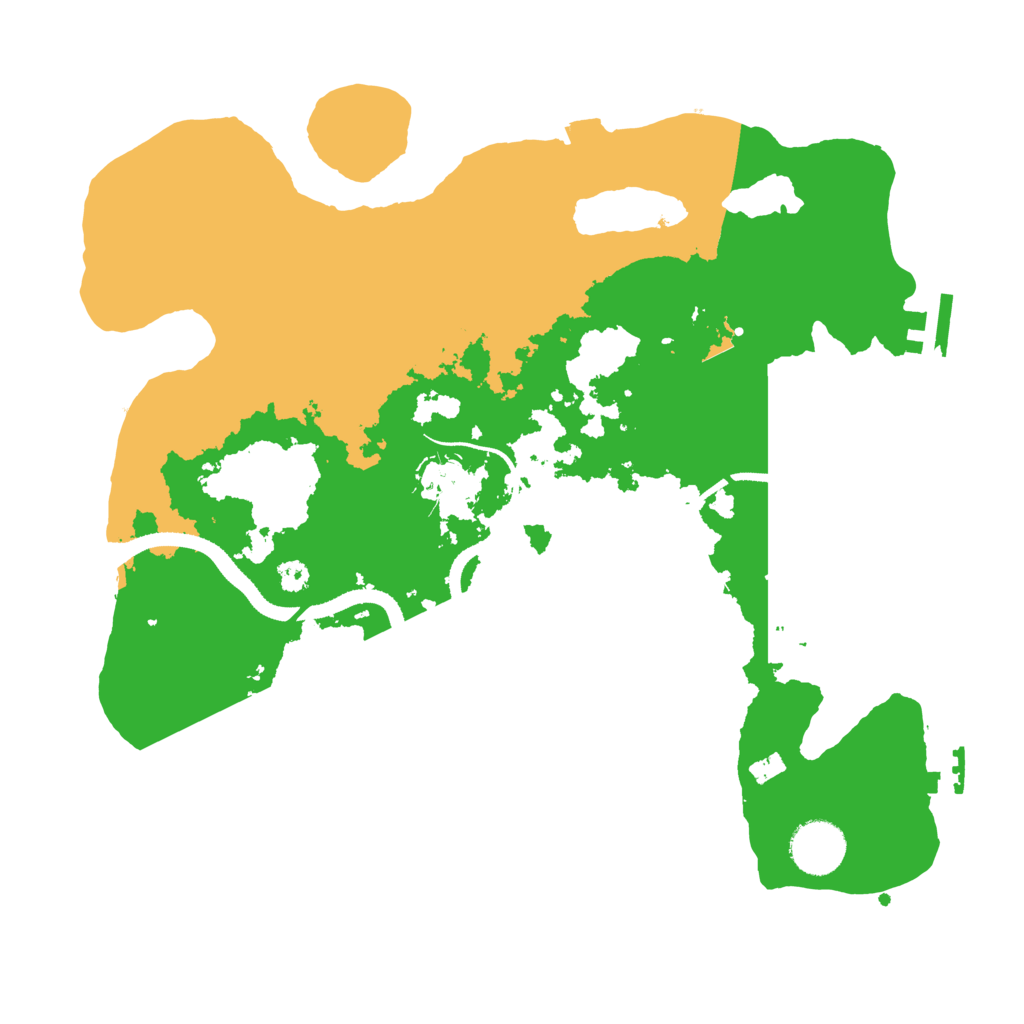 Biome Rust Map: Procedural Map, Size: 3300, Seed: 1731534981