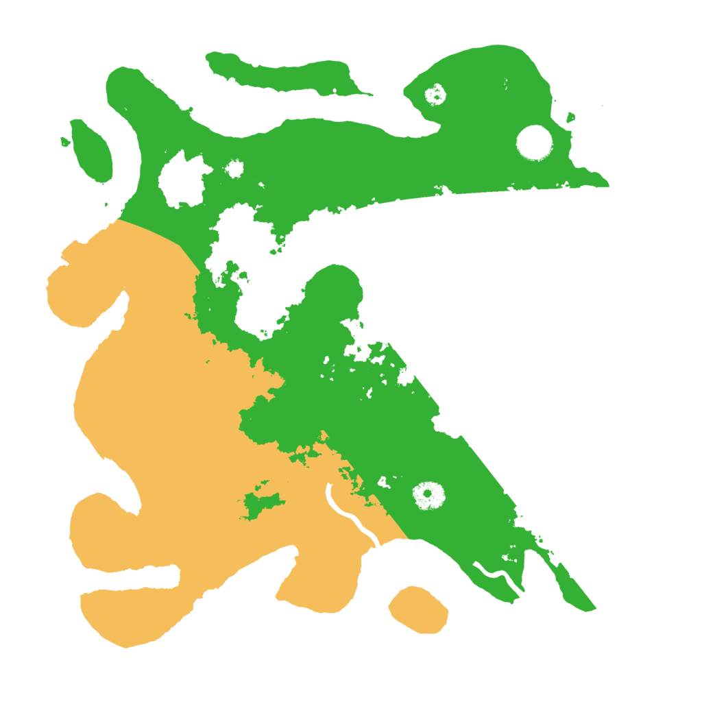 Biome Rust Map: Procedural Map, Size: 3500, Seed: 826741381