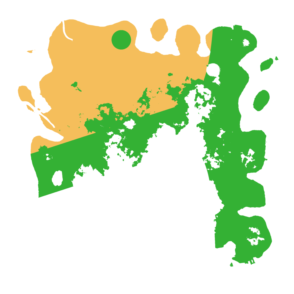 Biome Rust Map: Procedural Map, Size: 4000, Seed: 2033951042