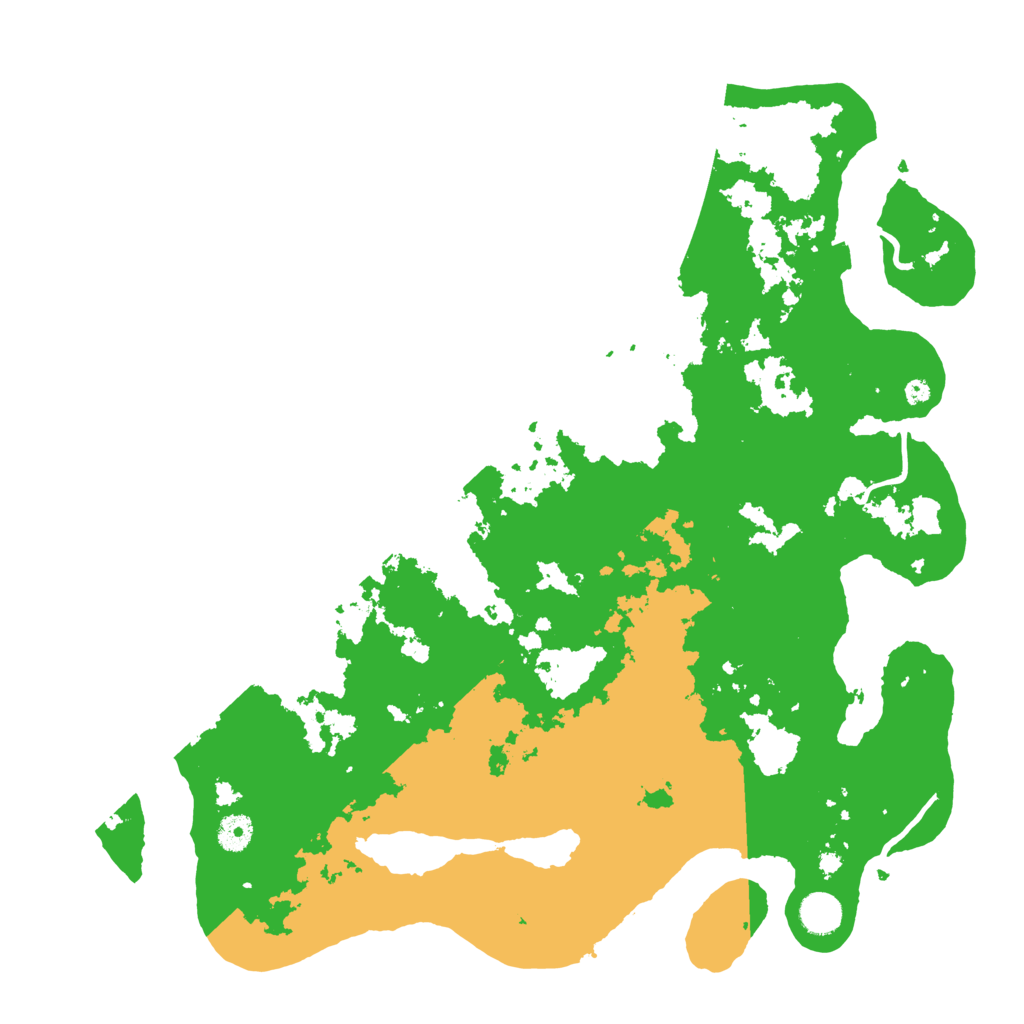 Biome Rust Map: Procedural Map, Size: 4250, Seed: 1891854261