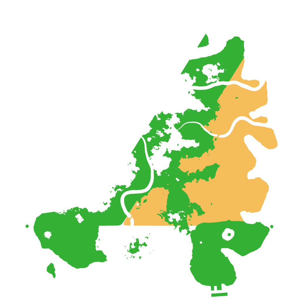 Biome Rust Map: Procedural Map, Size: 3750, Seed: 1421355520