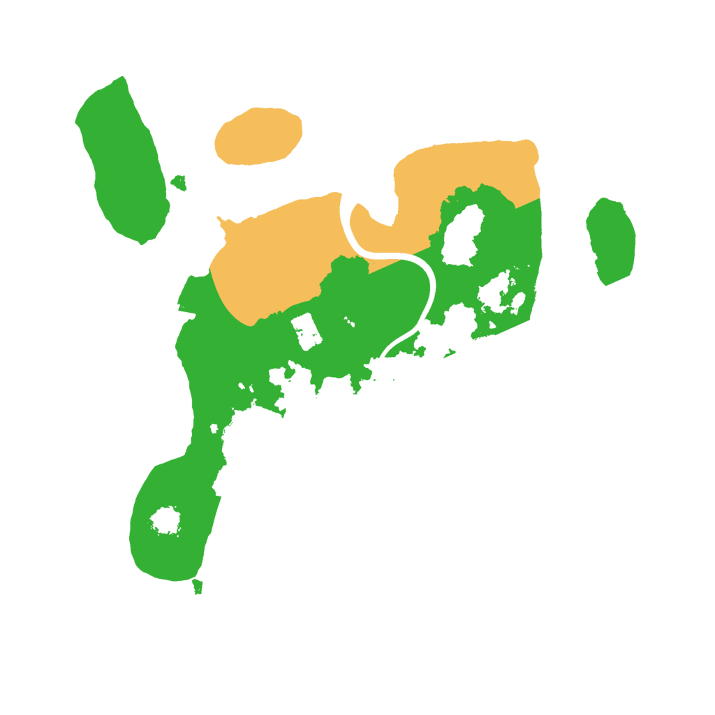 Biome Rust Map: Procedural Map, Size: 2250, Seed: 1947956983