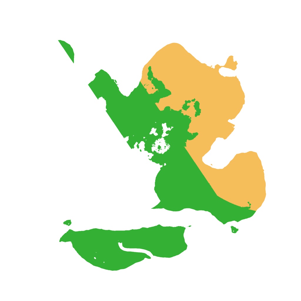 Biome Rust Map: Procedural Map, Size: 2000, Seed: 1803258723
