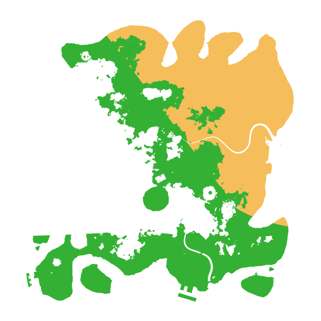 Biome Rust Map: Procedural Map, Size: 3500, Seed: 1182024987