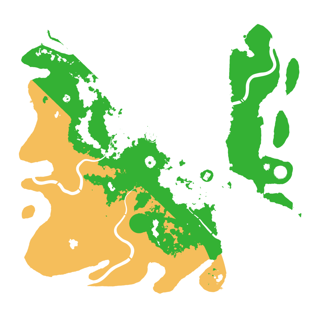 Biome Rust Map: Procedural Map, Size: 4250, Seed: 968946040