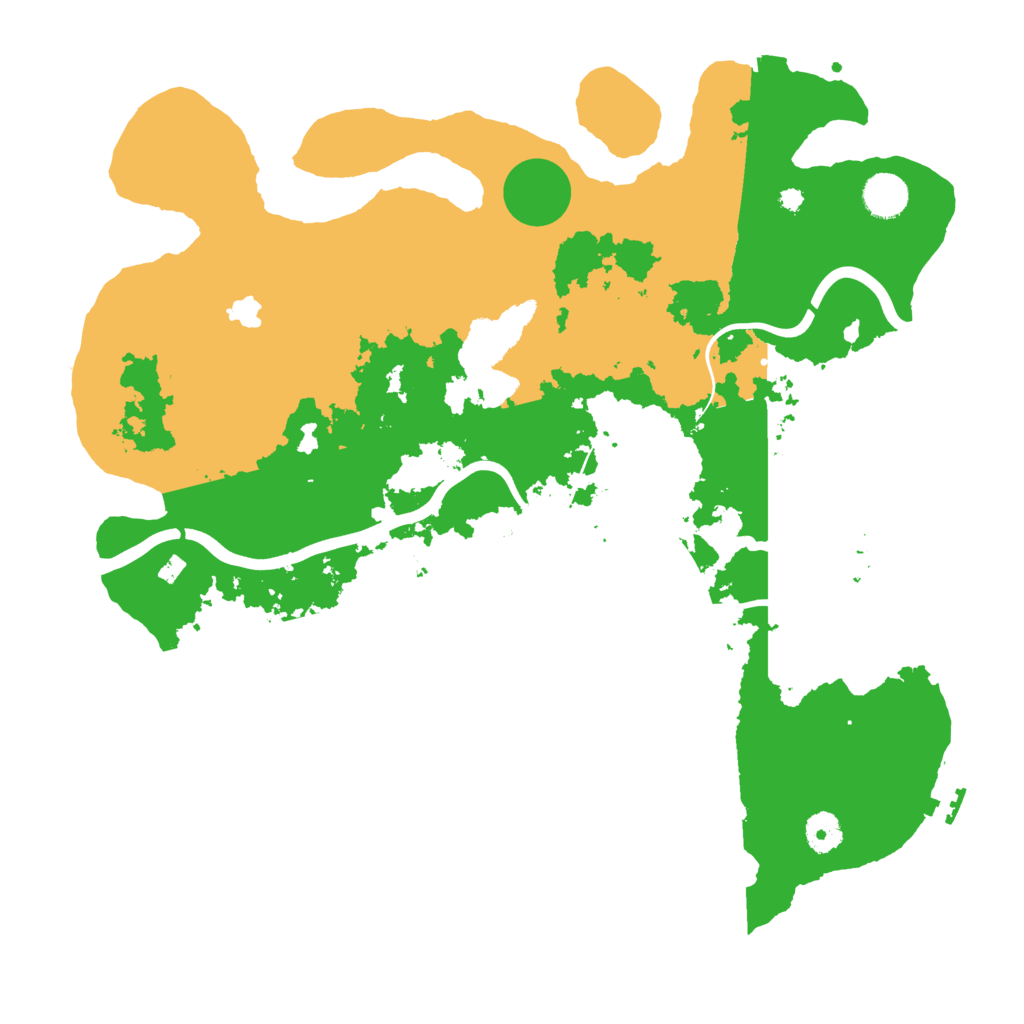 Biome Rust Map: Procedural Map, Size: 4000, Seed: 851863257