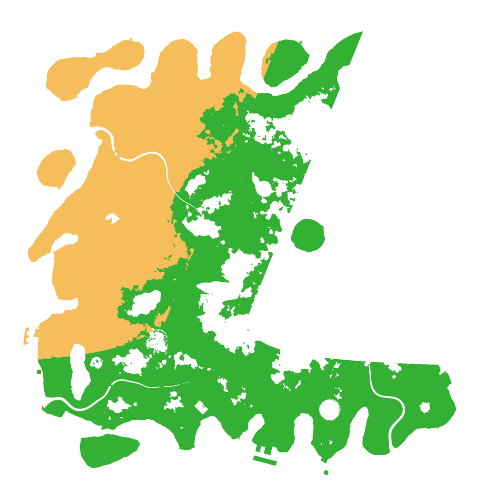 Biome Rust Map: Procedural Map, Size: 4250, Seed: 708887018