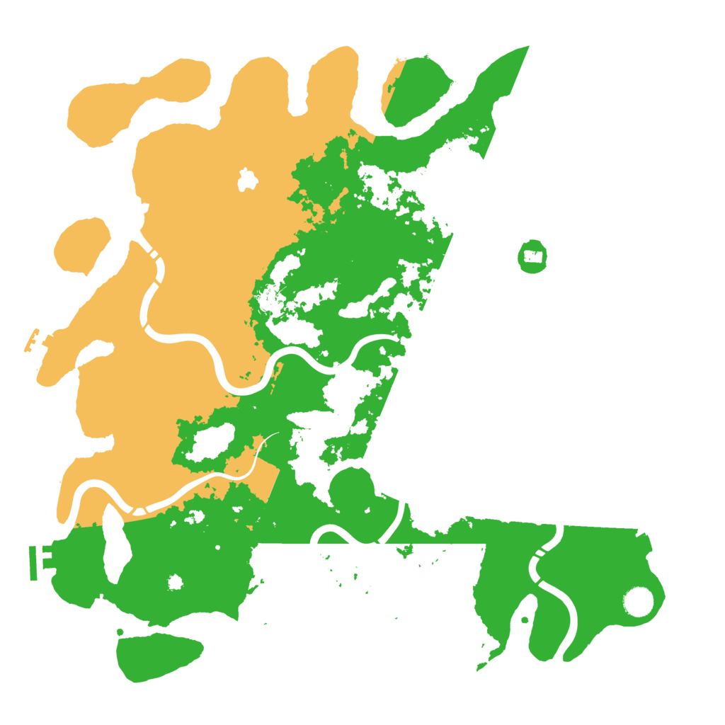 Biome Rust Map: Procedural Map, Size: 4250, Seed: 708887018