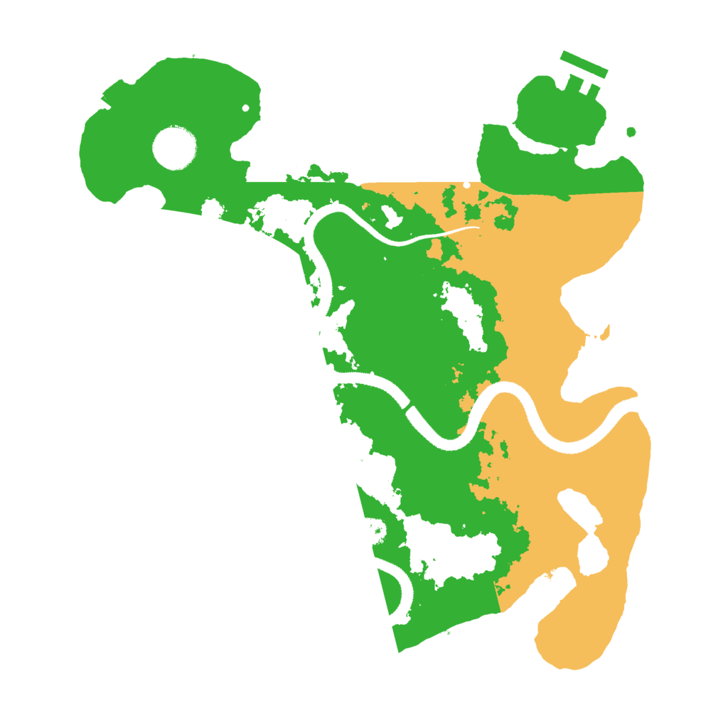 Biome Rust Map: Procedural Map, Size: 3000, Seed: 858123456