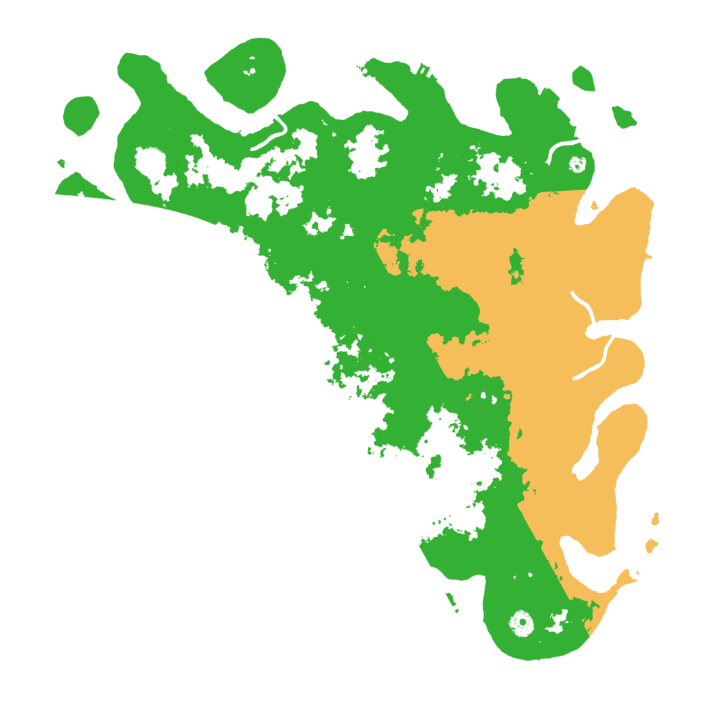 Biome Rust Map: Procedural Map, Size: 4250, Seed: 48549764