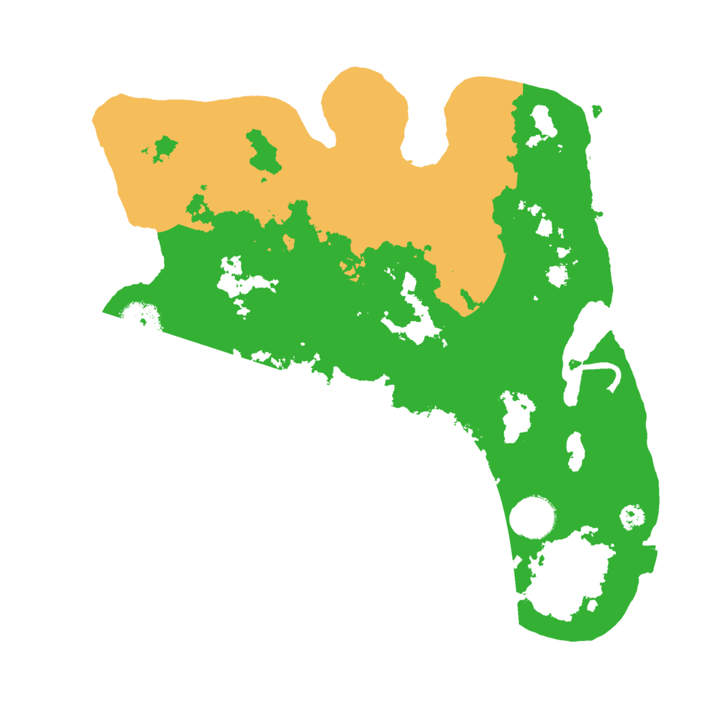 Biome Rust Map: Procedural Map, Size: 3000, Seed: 1398839597