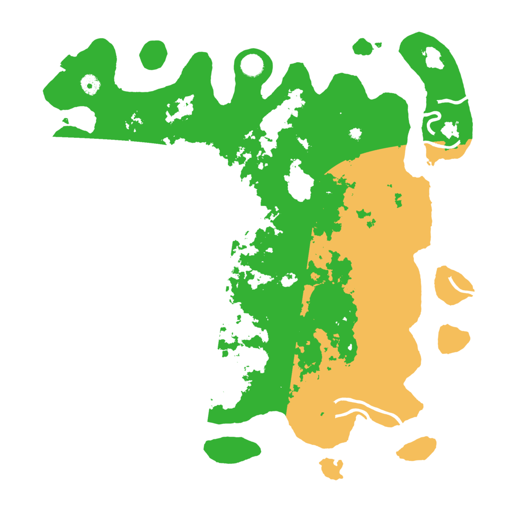 Biome Rust Map: Procedural Map, Size: 4000, Seed: 2135