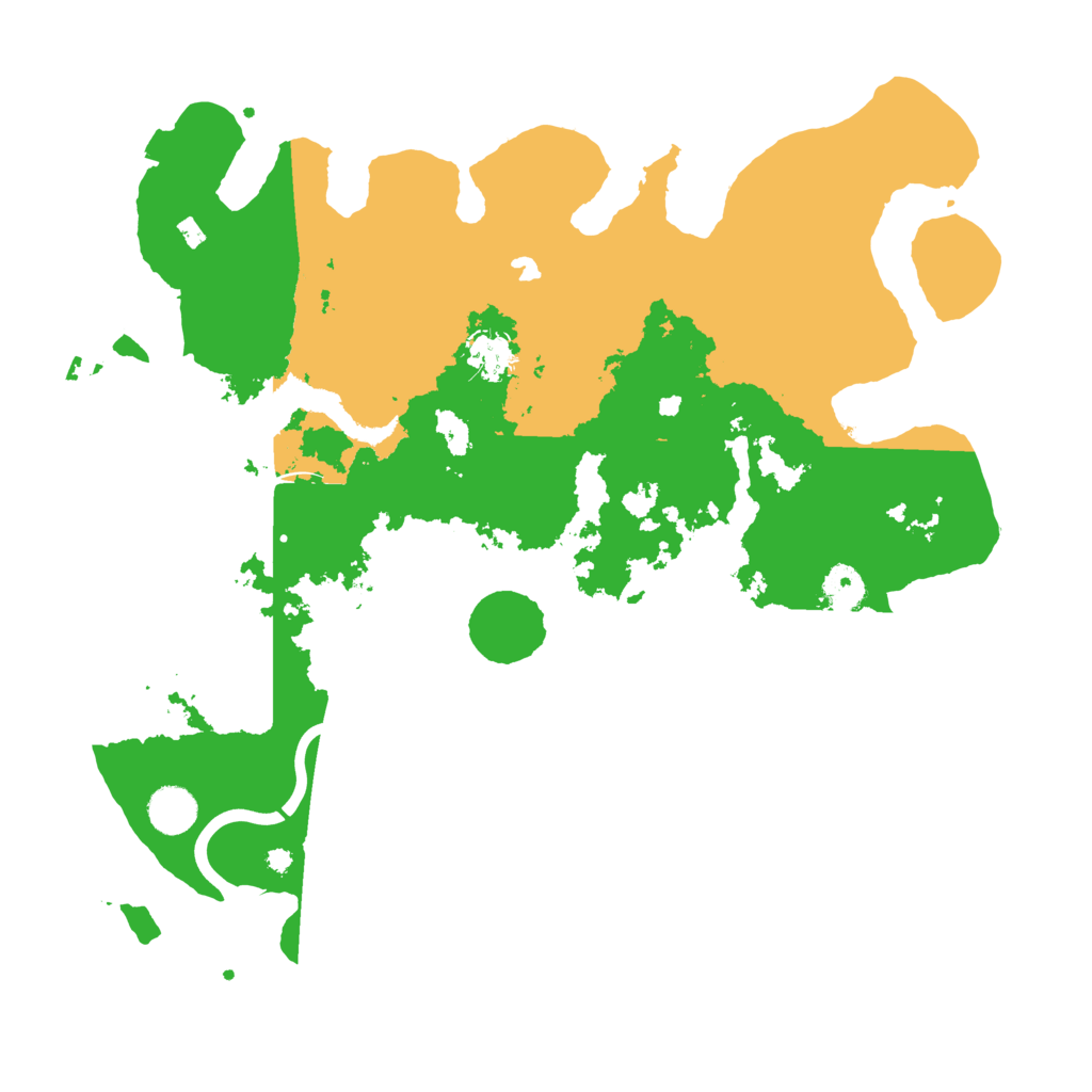 Biome Rust Map: Procedural Map, Size: 4000, Seed: 4759610
