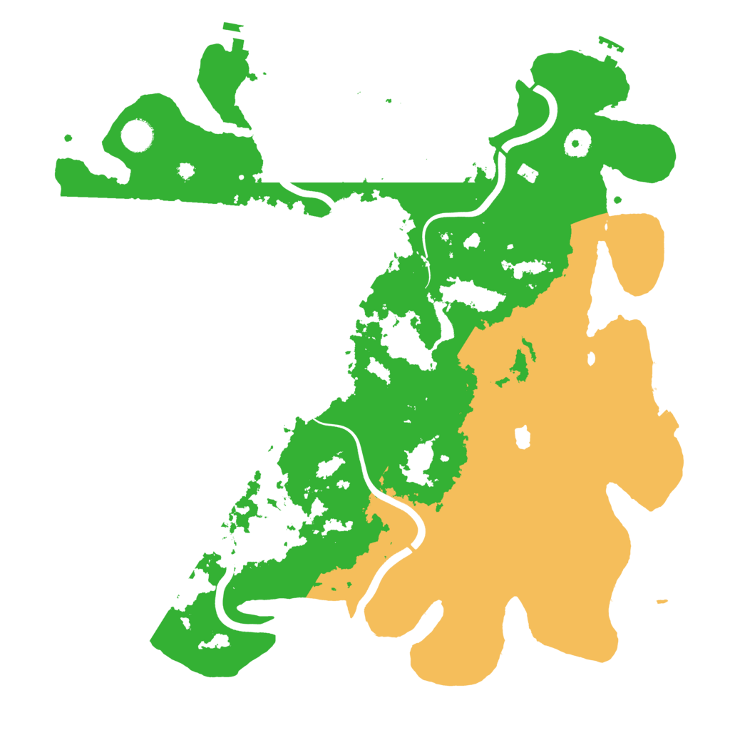Biome Rust Map: Procedural Map, Size: 4000, Seed: 1511836881