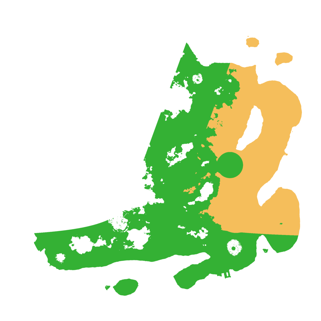 Biome Rust Map: Procedural Map, Size: 3250, Seed: 712574