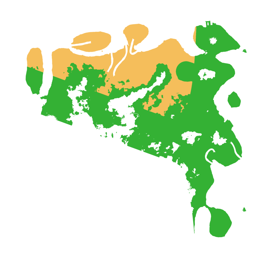 Biome Rust Map: Procedural Map, Size: 3500, Seed: 1956619033