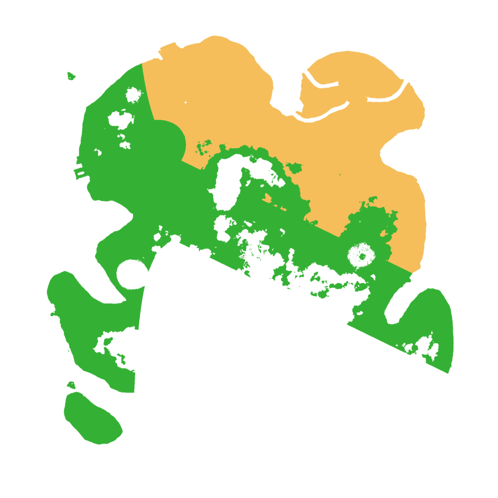 Biome Rust Map: Procedural Map, Size: 3000, Seed: 4798650