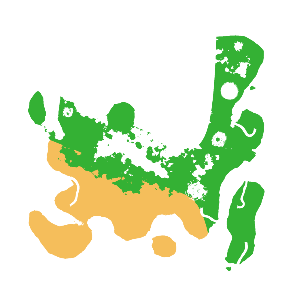 Biome Rust Map: Procedural Map, Size: 3000, Seed: 311464621